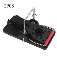 야외 실내 전원 정원_1PC/2PCS 높은 Qulity 재사용 가능한 쥐 잡기 마우스 마우스 트랩 쥐덫 미끼 스냅 스, 04 2PCS Red_04 스페인