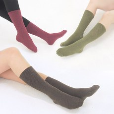 멜란지 롱롱 양말 4족세트 긴양말