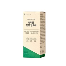안국약품 원더풀 면역알로에젤리 1BOX, 1개, 280g