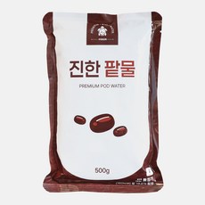 [거북이상회] 진한 팥물 500g 동지팥죽, 5개