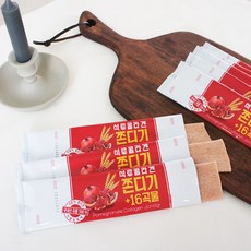 석류 콜라겐 쫀득이 다이어트 저칼로리 살안찌는 과자 간식 쫀드기 쫀디기 200g, 3봉 30개입