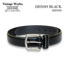 빈티지웍스 빈티지웍스벨트 DH5689 BLACK LEATHER BELT