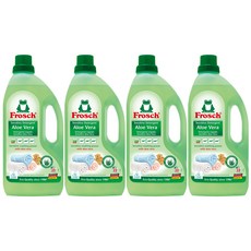 프로쉬 독일 세탁세제 알로에베라, 4개, 1500ml