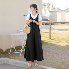 린넨와이드점프수트