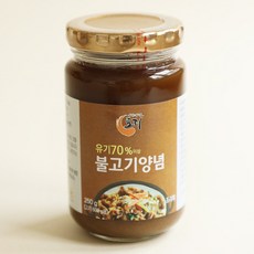 유기농 국산배 사용 건강한 불고기 돼지갈비 만능양념 소스, 1개, 250ml