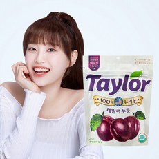 테일러푸룬 공식 유기농 푸룬 건자두 210g x 12봉, 12개