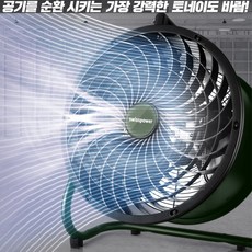후지텍 14인치 공업용 써큘레이터 업소용 대형선풍기 산업용 앉은뱅이 박스형 강풍기, 상세페이지 참조
