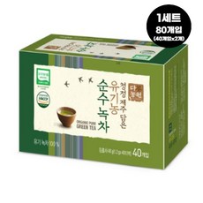 다농원 유기농순수녹차, 1.2g, 80개입, 1개
