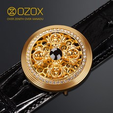 OZOX 미스트 크림 페이스 운수가 트이다 허리띠 남자 리얼가죽 두층 순 소가죽 청년 캐쥬얼 트렌드