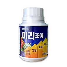 [친환경마켓] 경농 미리조아200ml -텃밭영양제 세포활력 생장 비대 당도제 복합비료 화분 영양제 주말농장비료 식물영양제
