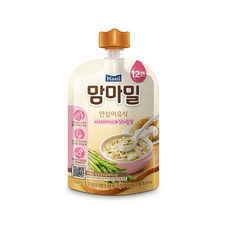 맘마밀 안심이유식 가리비와두부 100g, 단품, 10세트 - 맘마밀15개월