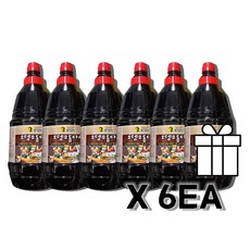이엔푸드 유경빈 오뎅우동다시 1.8L x 6개 1박스 무배