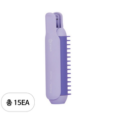 유닉스 테이크아웃 슈가핀 USB 헤어롤 PW-A5926, 15세트, 혼합색상