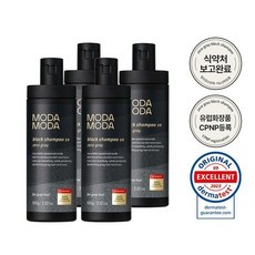 [KT알파쇼핑][모다모다] 제로 그레이 블랙 샴푸 10 100g (4개)