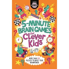 (영문도서) 5-Minute Brain Games for Clever Kids(r) 20 Paperback, Michael O'Mara Books, English, 9781780557403