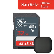 샌디스크 울트라 라이트 SD카드 카메라 / 메모리 보관 케이스, 32GB, 1개