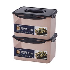 락앤락 뉴 김치통 정석 핑크, 2개, 4.5L