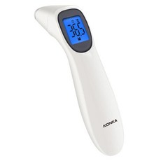 전자 스탠드 비대면 손목 열체크 비접촉 체온계 KONKA 의료용 적외선 온도계 이마, 협력사, 하얀