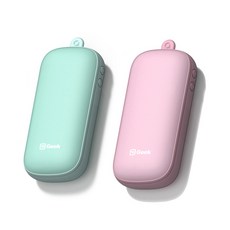 코스트코 긱 3 in 1 휴대용 손난로 2개 핑크 / 민트, 단품
