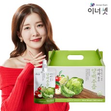 이너셋 사과 품은 양배추즙, 100ml, 24개