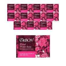 DeBON 甜玫瑰肥皂 4入, 12個, 100g