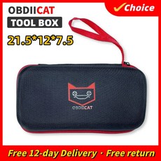 OBDIICAT 휴대용 자동차 점프 스타터 유틸리티 가방 전용 자동 툴킷 도구 상자 보관 도구용 케이스 홀더