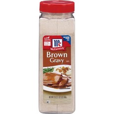 McCormick 맥코믹 브라운 그레이비 믹스 Brown Gravy Mix 21oz(595g), 1. 브라운 그레이비(Brown Gravy), 595g, 1개