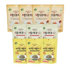 별미레 즉석무침 반찬세트-황태채무침 4봉 + 밥새우무침 3봉 + 아이맛세멸무침 3봉 [코스트코]