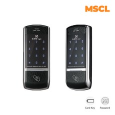 게이트아이 CL-501 보조키형 방화문용 현관문도어락 카드키 디지털도어락 블랙색상