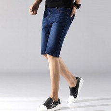 남자7부청반바지