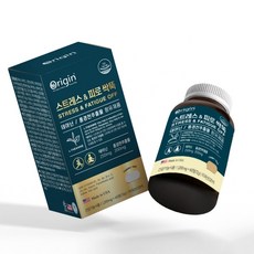 미국 피로 긴장완화제 스트레스 영양제 홍경천추출물 엘테아닌 세로토닌 2개월, 1개, 60정