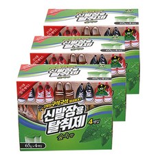 산도깨비 신발장 탈취제 숲속향 4개입 65g X 3개