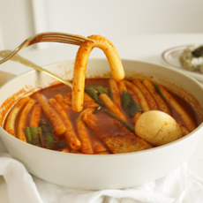 은영이떡볶이 뽑은 밀떡 떡볶이 밀키트 2인분, 짜장떡볶이