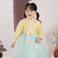 예가한복 WN7054 세아나래 여아한복 아동한복