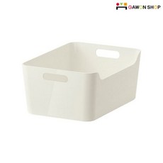 [이케아 직수입] VARIERA 다용도수납함 (대 34x24/화이트)