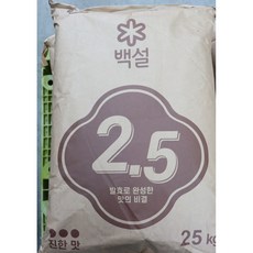 씨제이제일제당 발효조미료 핵산 2.5 25kg, 2.5kg, 1개