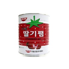 맛있는 가공식품 딸기잼 3kg 딸기쨈 과일쨈 가림 업소용 식당용 식자재 소스 분말 양념, <|^상품선택^|>