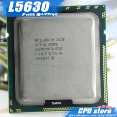 마더보드 인텔 제온 CPU 프로세서 2.13GHz LGA1366 12MB L3 캐시 쿼드 코어 서버 L5640