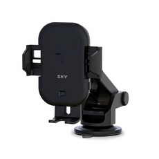 스카이 15W 차량용 무선충전거치대 SKY-P210, 1개 - sky-5004b