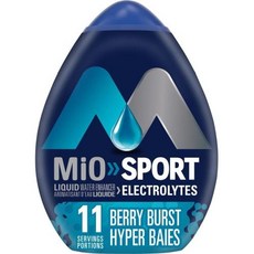 Generic MiO Sport Berry Burst 전해질 액체 워터 인핸서 48mL1.6액량 온스 캐나다에서 배송, 2) 1.6 Fl Oz Pack of 1 - Berry, 없음, 없음 - 인핸서