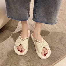 예쁜 여자 슬리퍼 샌들