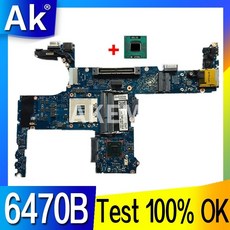 HP Probook 6470B 8470P 8470W PC 메인 보드 686040 001 686040 501 풀 테스 드 DDR3 용 Akemy 노트북 마더 보드|마더보드|, 1개, 단일, 단일