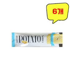 발스낵 그랜드 감자칩 씨솔트, 90g, 6개