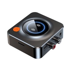 BT5.1 NFC 오디오 송신기 수신기 LED 디지털 디스플레이 LED 원격 3.5 보조, 한개옵션0, 한개옵션1