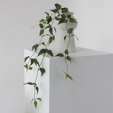 스마일락스 인테리어 행잉 조화 장식 그린 플랜트 넝쿨 담쟁이, 스마일락스조화 95cm, 1개 스마일락스조화 95cm