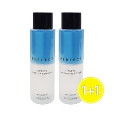 1+1 미샤 퍼펙트 립앤아이 메이크업 리무버 155ml