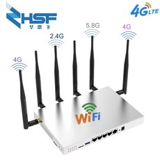 심카드 슬롯 듀얼밴드 무선 라우터 4G 모뎀 모바일 PPTP L2TP 24/5GHz무선, 01 NO 4G Version