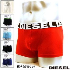 디젤 언더웨어 복서팬츠 남성 로고 3종세트 크리스마스선물 속옷 브리프 내의 남성용 d-boxer1-3set