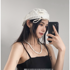 여름여성망사베레모