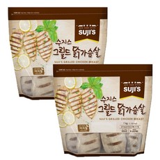 사은품(실내화) 증정 + 코스트코 수지스 그릴드 닭가슴살(아이스포장 필수), 1kg, 2개